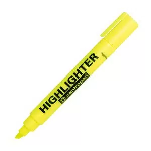 Маркер текстовыделитель желтый
