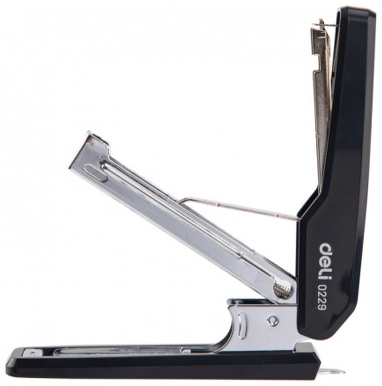 Степлер № 10 DELI до 15 листов, ассорти 0229