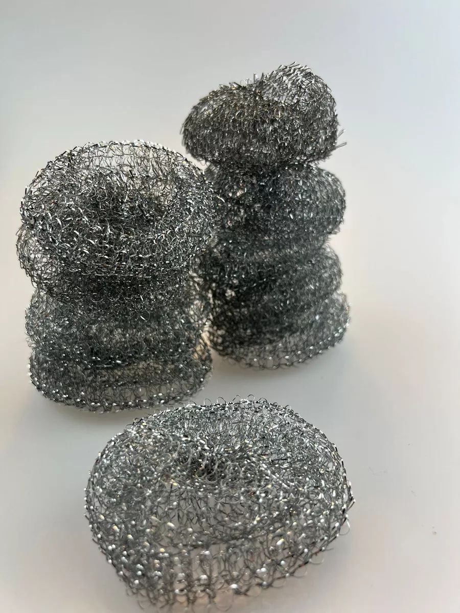 Губка для посуды металлическая Большая