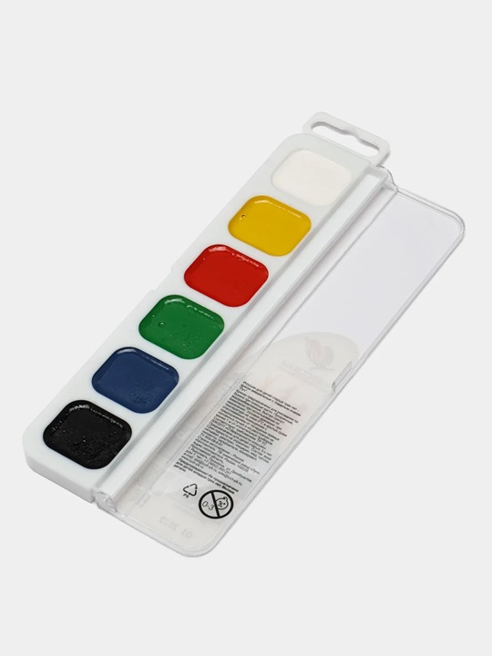 Акварель 6 цветов Луч Классика (без кисточки)