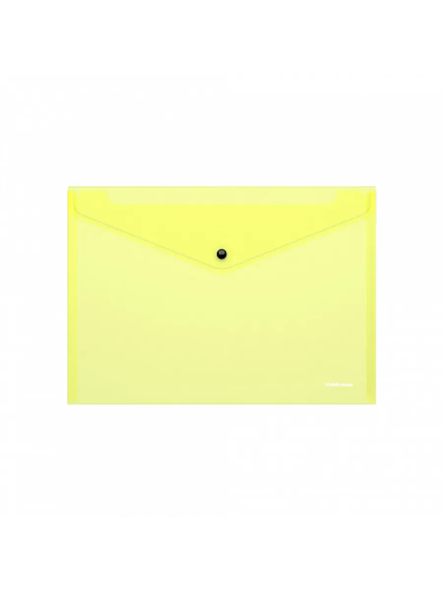 Папка-конверт с кнопкой А4, 140 микрон, детская