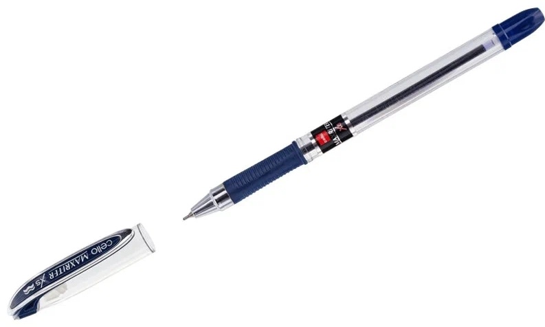 Ручка шариковая синяя, cello MAXRITER XS, CL-878 +1 (10 шт/упак) ОРИГ ИНДИЯ