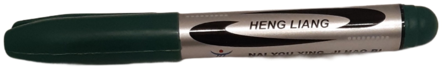 Маркер перманентный Зеленый, AW-2004В (10 шт/уп)