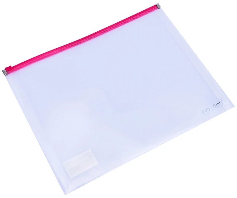 Папка-конверт на молнии Deli, А5, 180 микрон, ассорти