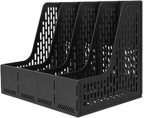 Лоток для бумаг вертикальный 4 секции