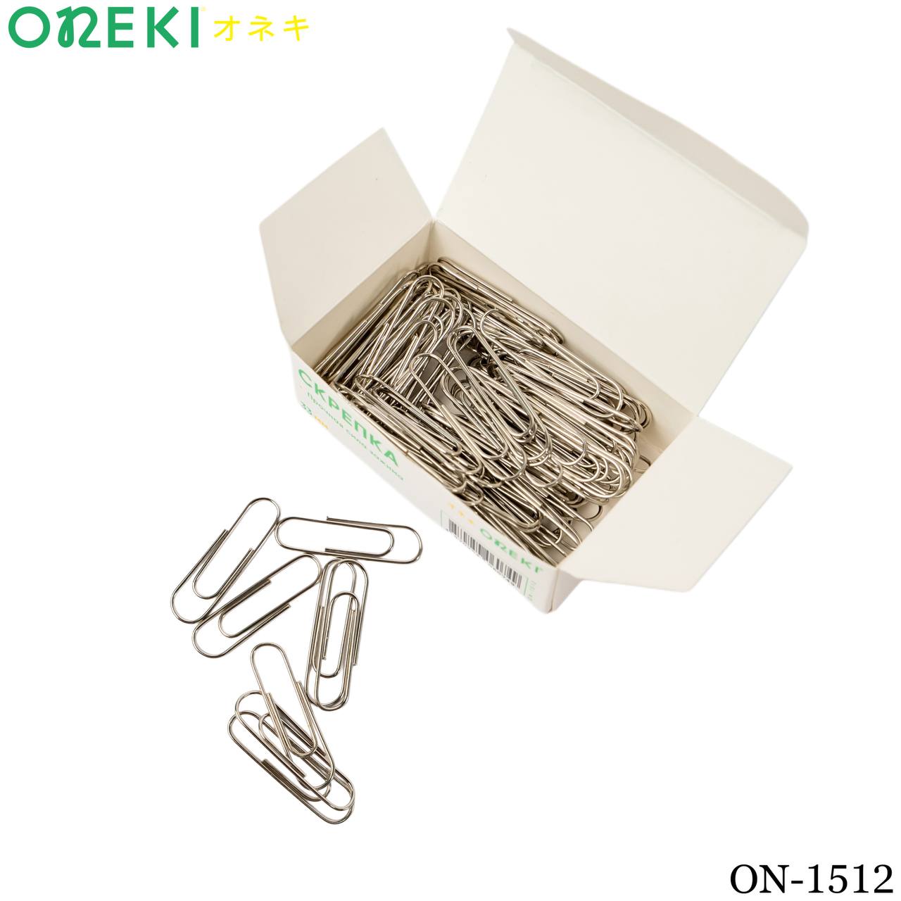 Скрепки канцелярские 33 мм, ONEKI