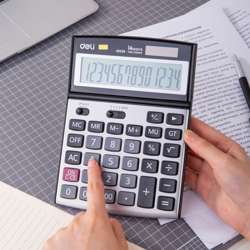 Калькулятор DELI 39229