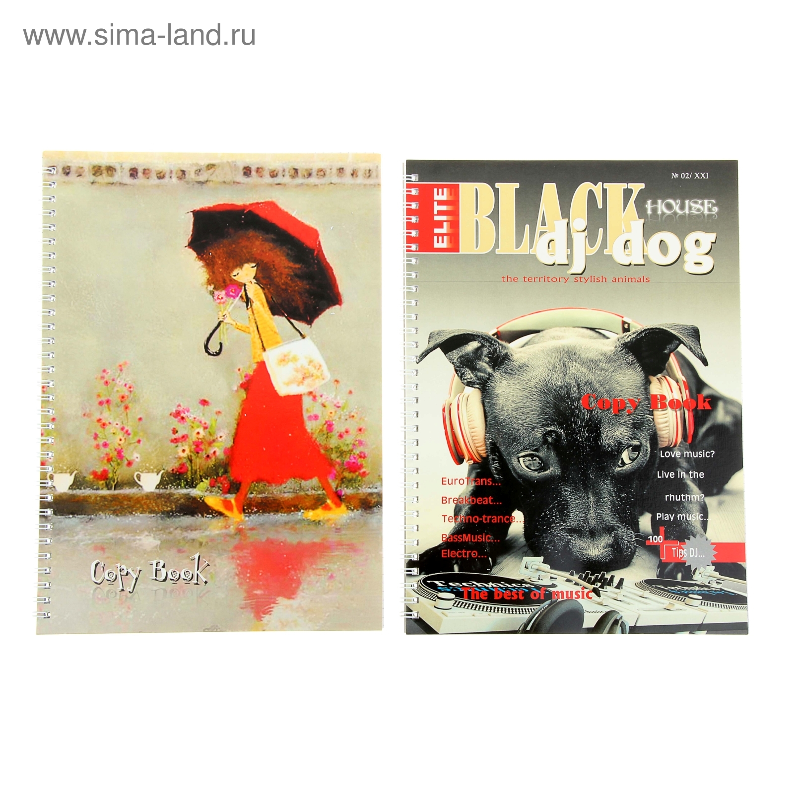 Тетрадь А4 72 листа на гребне клетка SR-A4-72S