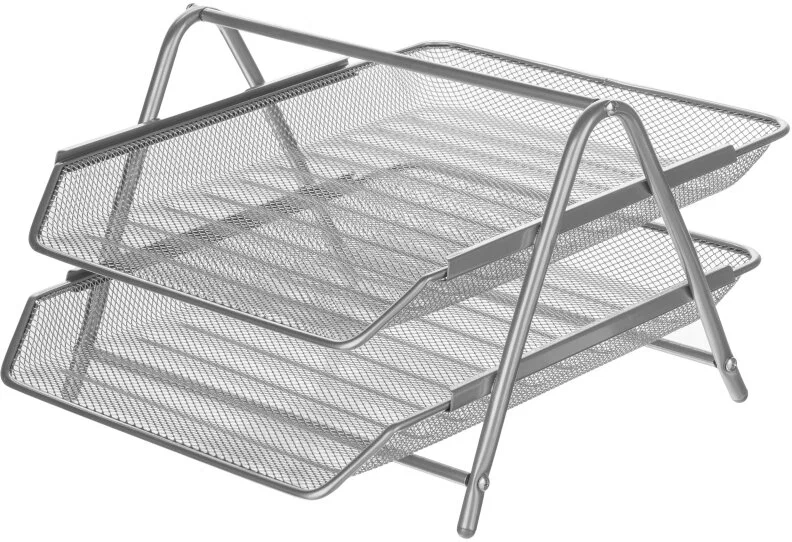 Лоток горизонтальный металический 2 секции, ONEKI, ON-9202B ( 9207)