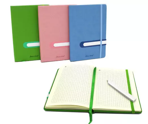 Ежедневник на кнопке с ручкой, В6 в клетку, ONEKI, ON-19534-36K АССОРТИ