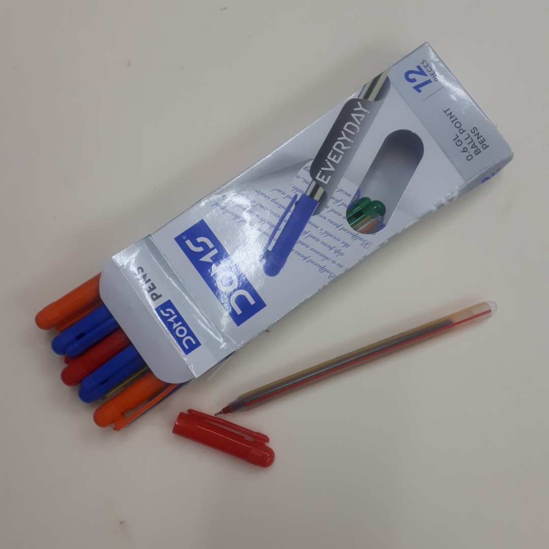 Ручка шариковая 0.7мм, DOMS EVERYDAY синий